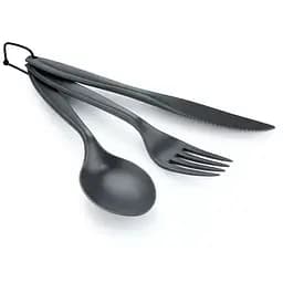 Комплект GSI Outdoors ніж виделка ложка 3 pc Ring Cutlery Сірий (1099-70505)