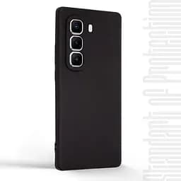 Чехол-накладка для смартфона Infinix Hot 50 Pro Plus 4G, противоударный, силиконовый, термополиуретановый (ТПУ), с защитой камеры и корпуса, черный, защита всего корпуса, ArmorStandart (ARM84475) - мініатюра 2