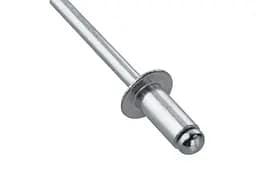 Витяжні заклепки з плоскою головкою Intertool 4.8 х 10 мм (в упаковці 50 шт.) - мініатюра 2