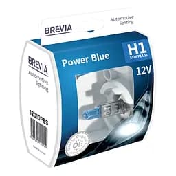 Галогенова лампа Brevia H1 12V 55W P14.5s Power Blue S2(12010PBS)