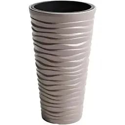 Горщик для рослин Prosperplast Sand Slim 18/45 л бежевий (DPSA400-7529U)