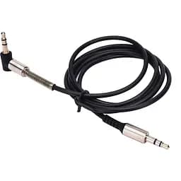 AUX кабель SP-255 TRS 3.5 - TRS 3.5 1 м без упаковки чорний