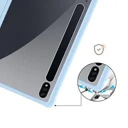Чохол TPUCristal SlimTPU Spen holder Samsung Galaxy Tab S9/S9 Fe Голубий - мініатюра 4