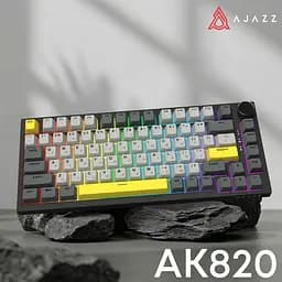 Клавіатура Ajazz AK820 Sea Salt Switch Black (AK820-SS-BGY) [163668] - мініатюра 6