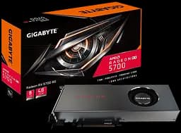 Видеокарта AMD Radeon RX 5700 8GB Gigabyte (GV-R57-8GD-B) Б/У