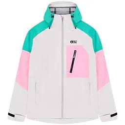 Куртка штормова Picture Organic Abstral+ 2.5L Women S Білий-Рожевий - мініатюра 8