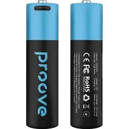 Акумулятор Proove Type-C Compact Energy AA 2400mAh Li-ion 2шт (RBCE26010008) [116011]
