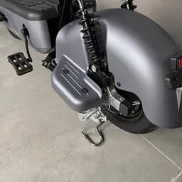 Електровелосипед EVOBIKE Nova S 500W 48V 12Ah з 2 сидіннями, корзиною та поворотниками, простий і надійний, для міста і села, графітові-сірого кольору - мініатюра 9