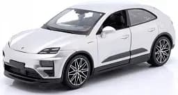 Автомодель Bburago Porsche Macan 4 Electric 1:24 чорний (18-21114) - мініатюра 4