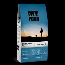 Сухий корм Myfood Супердля дорослих собак малих порід з Ягням та Рисом 2,5 кг