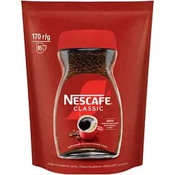 Кава розчинна Nescafe Класік гранульована 170 г