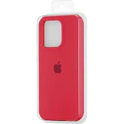 Чохол Silicone Case для Apple iPhone 16 Pro Red AA [115017] - мініатюра 2