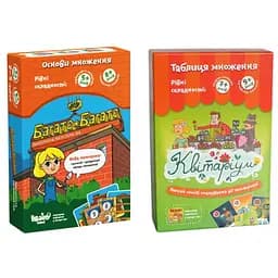 Настільна гра The Brainy Band Український Грай-помножуй: Багато-багато + Квітаріум (укр.) (УКР006+1)