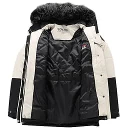 Куртка жіноча Alpine Pro Egypa XS Чорний-Бежевий - мініатюра 3