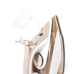 Праска Holmer HIТ-2642, Beige, 2600W, тефлон, паровий удар 140 г/хв, постійна подача пари 40 г/хв, вертикальне відпарювання, очищення від накипу, антикрапля - мініатюра 3