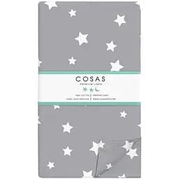 Підковдра Cosas Grey Stars полуторна 160х220 см (StarGW_160q)