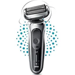Електробритва Braun Series 7 71-S1000s silver/black (6851748) - мініатюра 2