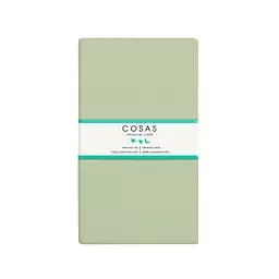Комплект постільної білизни Cosas Olive Полуторний оливка (Ranfors_Olive_El-White_160) - мініатюра 5