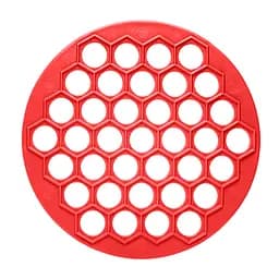 Пластикова пельменниця (форма для приготування пельменів) Ø26 см, Kitchette Червоний 84700