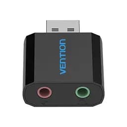 Зовнішня звукова карта Vention USB External Sound Card (VAB-S17-B) адаптер - мініатюра 3