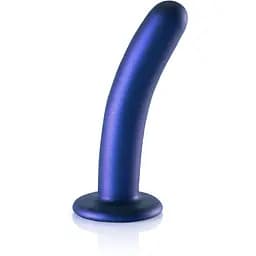 Фалоімітатор Ouch! Smooth G-Spot Dildo 6'' 15 см (синій)