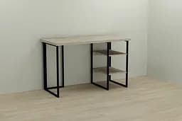 Комп'ютерний стіл Ferrum-decor Кевін 75x120x70 чорний ДСП Дуб Сонома 32мм (FRD-103833)