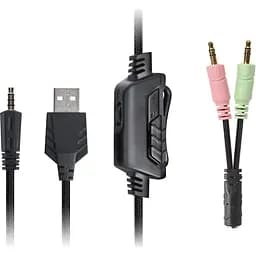 Ігрові навушники REAL-EL GDX-7620 Black (EL124100045) [112559] - мініатюра 8