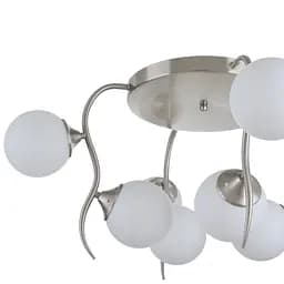Люстра стельова Brille в спальню E14 60W PN (BL-977C/8) - мініатюра 5