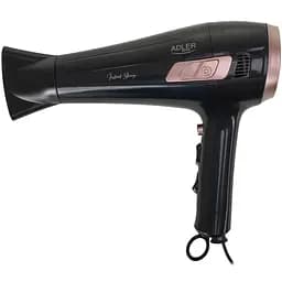 Фен Adler AD 2283 black 2400Вт/ 2 швидкості/ хол.обдув/ темп.режимів-3/ ахист від перегріву