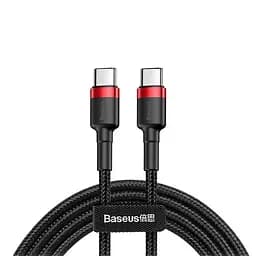 Кабель Type-C Type-C 100W Baseus Cafule PD2.0 найшвидший 5 ампер CATKLF-ALG1 - мініатюра 9