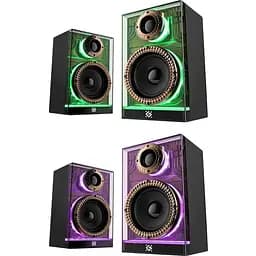 Акустична система 2.0 Defender Futuro, 20Вт Bluetooth/USB/TF/AUX, LED, чорна (65087) - мініатюра 9