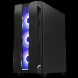 Корпус Chieftec Gaming Hunter Tempered Glass Edition ARGB Black (GS-01B-OP)