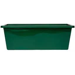 Ящик балконний MM-plast 80 см 9.2 л зелений (B80-2)