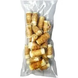 Ласощі для собак AnimAll Dental трубочка-рулетик №2, з м'ясом курки, 5-6 см, 20 шт.