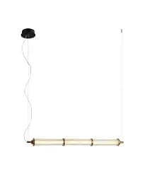 Подвесной светильник, люстра Italux PND-26384-3-GD-CL Sanpo LED 3x19W 3000K 1700Lm IP20 золотой