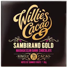 Шоколад черный Willie's Cacao Sambirano Gold 50 г