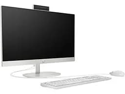 Комп'ютер персональний моноблок HP 245-G10 23.8" FHD IPS AG AMD R3-7320U 8GB F512GB UMA WiFi кл+м Win11P білий - мініатюра 6