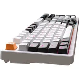 Клавіатура GamePro MK170W Hot-Swap Red Swich RGB USB UA White (MK170W) - мініатюра 5