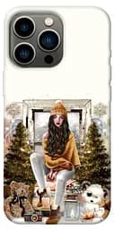 TPU чехол Christmas Girls 9