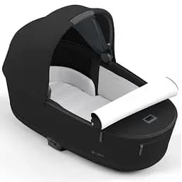 Люлька Cybex Priam Lux Carry Cot Deep Black, чорний (522000983) - мініатюра 3