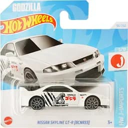 Базова машинка Hot Wheels HW J-Imports Nissan Skyline GT-R (BCNR33) біла (5785) 