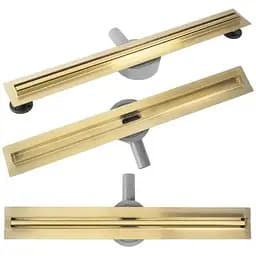 Трап для душу Rea Neox 70 Slim Pro brushed gold REA-G2714