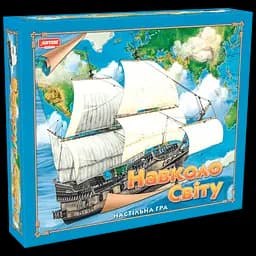 Настільна гра "Навколо світу" на укр. мовою Artos Games 34 см det0005984