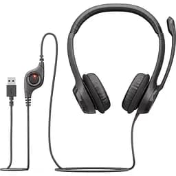 Комп'ютерна гарнітура Logitech H390 Black (981-000406) [104766] - мініатюра 5