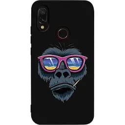Чохол-накладка Toto Matt TPU 2 mm Print Case Xiaomi Redmi 7 #67 Monkey Glass Black