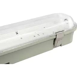 Світильник Videx LED IP65 лінійний під лампу 2хТ8 1.2 м біло-сірий (VL-BNW-T8122G) - мініатюра 7