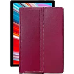 Чохол StatusCASE з екошкіри для планшету Teclast M40 Pro Бордовий