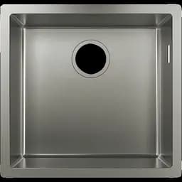 Кухонна мийка Hansgrohe S719-U400 під стільницю 450x450 Stainless Steel 43425800, Нержавіюча сталь
