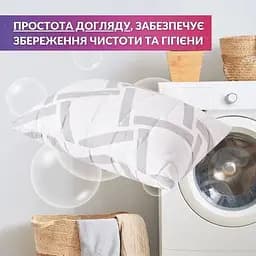 Подушка Ideia Elegantly антиалергенна 50х70 см біла 2 шт. (8-35570) - мініатюра 8