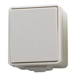 Выключатель Brille универсальный белый Hermetica 16000502